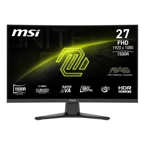 msi 180hz ゲーミングモニター Monitor Gamer Curvo 27 Msi 180hz 1ms Wqhd 2560x1440 Preto | Frete