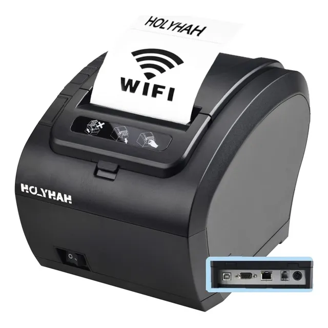 Impresora Térmica De Recibos De 80 Mm Con Puerto Lan Wifi Us