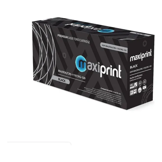 Toner Maxiprint Compa Hpce505acf280a Canoncrg119crg120 Negro