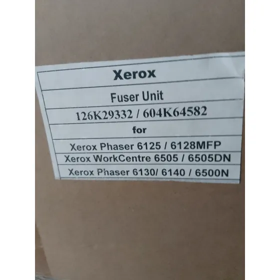 Kit Fusor Xerox Para 6505.