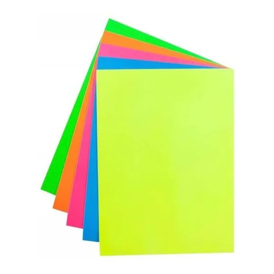 Cartulina Fluorescente - Kores