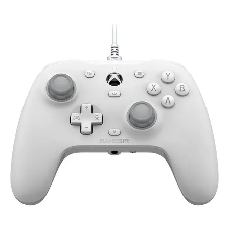 Mando GameSir G7 HE para Xbox Series X|S y Windows. Sticks y Gatillos de Efecto Hall Sin Drift, Botones Micro Switch ABXY, 4 Motores de Vibración y Botones Traseros Remapeables - Blanco