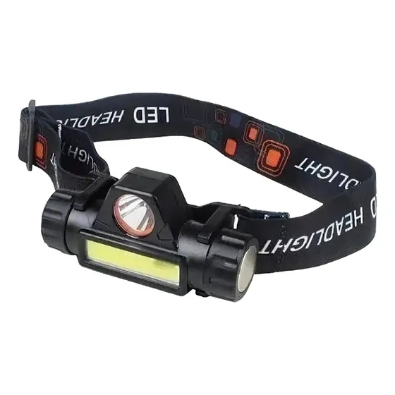 Linterna De Cabeza Minera Led Imantada Recargable Usb