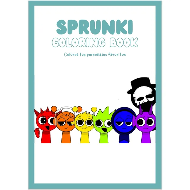 Libro Digital Para Colorear De Sprunkis