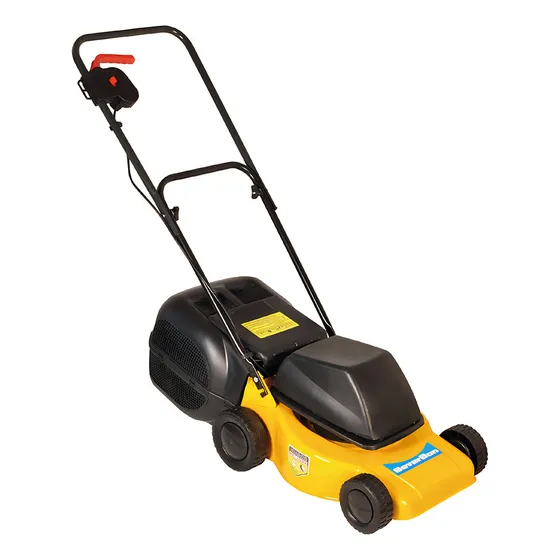 Cortadora De Césped Eléctrica 3/4hp Severbon Gh 360 35cm Color Amarillo