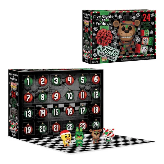 Calendário Funko Five Nights At Freddy's 2023 Advent 24 Dias