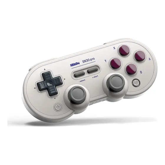 8bitdo Sn30 Pro Controlador Bluetooth, Actualización De Joystick De Efecto Hall, Compatible Con Switch, Pc, Macos, Android, Steam Deck Y Raspberry Pi (G Edición Clásica)