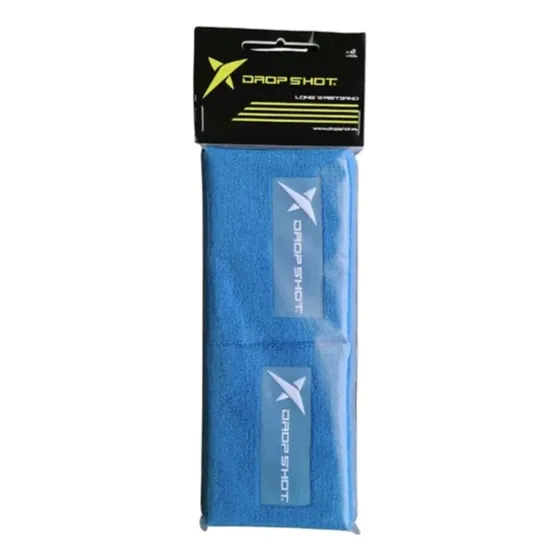 Muñequera Larga Drop Shot Con 02 Unidades Azul