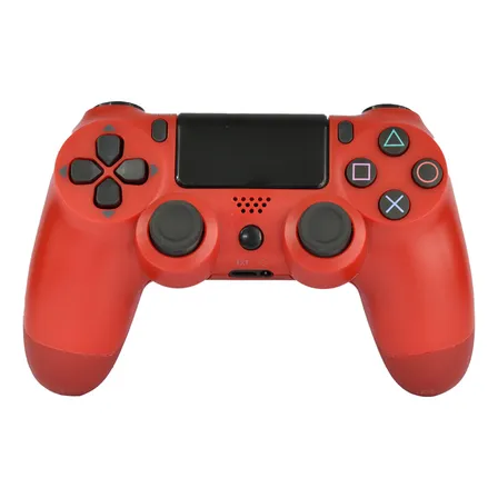 Control Joystick Inalámbrico Doble Shock P4 Rojo Levo Negro