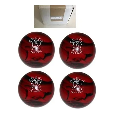 Buybocceballs 4 Bola Bolo Epco Candlepin Cobra Pro Rojo