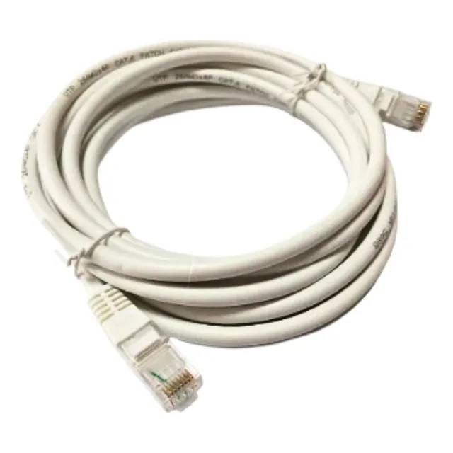 Cable Fibra Óptica Ethernet  De 3mts - Cat. 5 Económico 