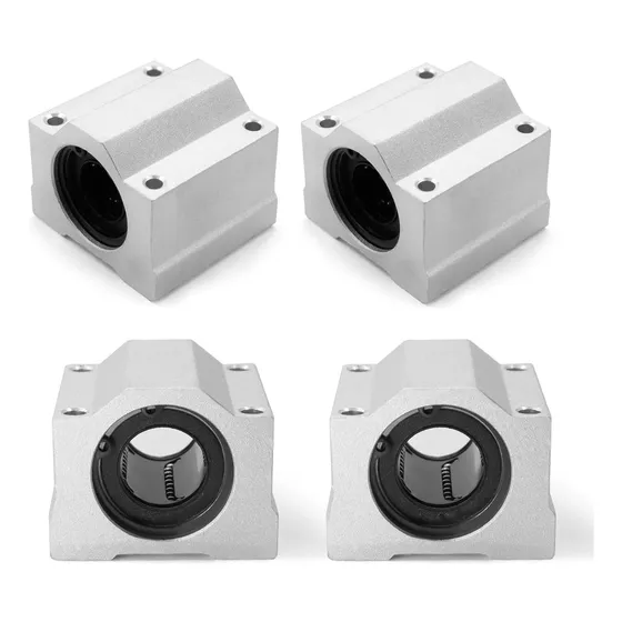 4pcs Pillow Block 12mm Com Rolamento Para Eixo Linear Sc12uu