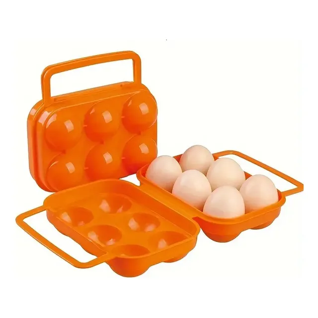 Porta Huevos Organizador Caja Portatil