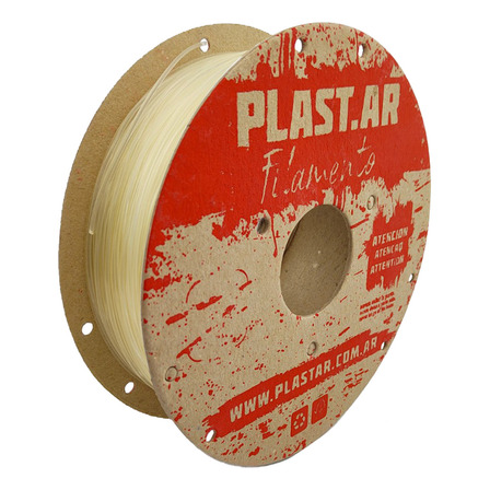 Filamento Impressoras 3d Plast.ar Pla Ø 1,75 1kg: Cor Natural Transparente Filamento Impressoras 3d Plast.ar Pla Ø 1,75 1kg: Cor Natural Transparente