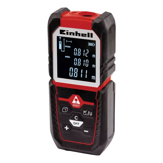 Medidor De Distancia Laser Tc-ld 50 Einhell