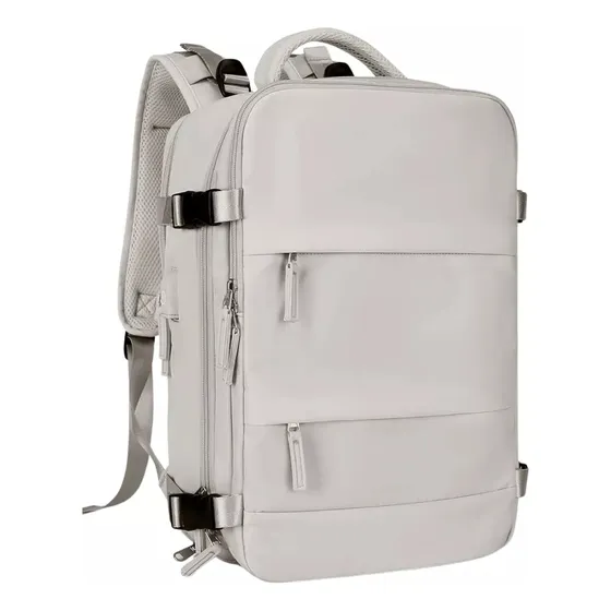 Maleta Morral Mochila De Viaje Cabina Mano Pc Artículo Personal Premium Viral 7 Bolsillos