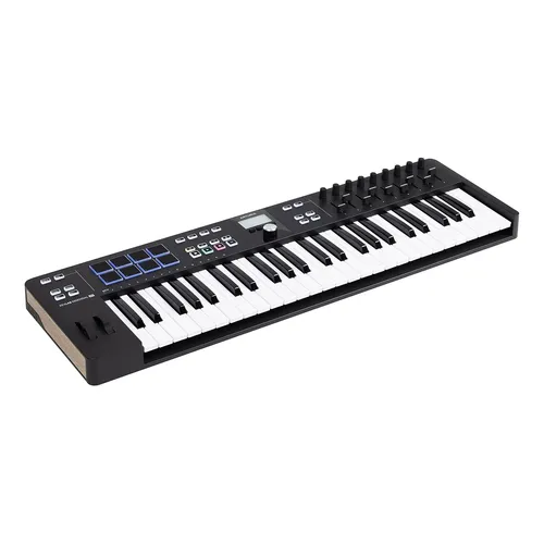 Teclado Controlador Arturia Keylab Essential 49 Mk3 Preto Preto