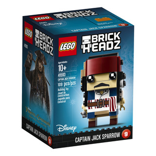 Lego Brickheadz Captain Jack Sparrow 41593 - Kit De Construc Lego Brickheadz Captain Jack Sparrow 41593 - Kit De Construc