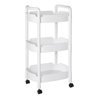 Carrito Organizador Multiuso 3 Niveles Rueda 360 Baño Carrito Organizador Multiuso 3 Niveles Rueda 360 Baño
