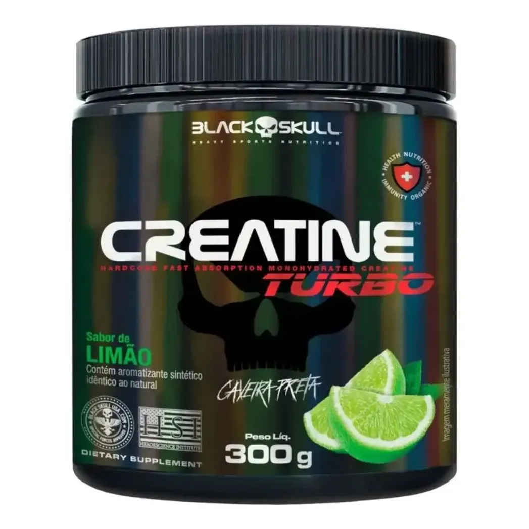Creatina Monohidratada em Pote 300g 100% Pura Dark Lab — foto 9