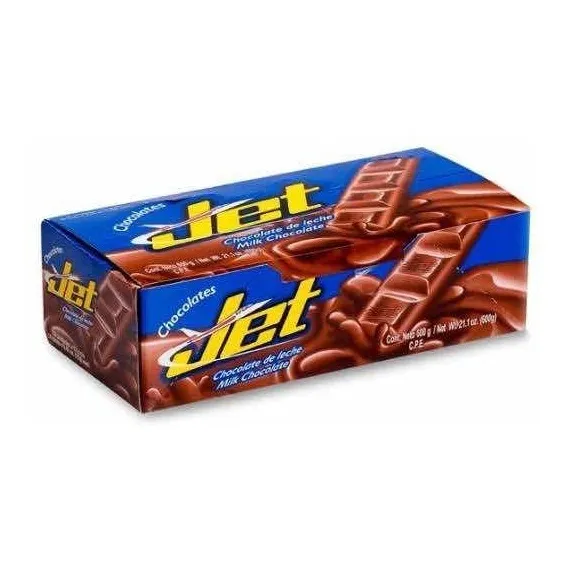 Chocolatina Jet 50 Unidades + Álbum