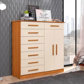 CĂŽmoda 2 Porta E 8 Gavetas New Verona-mĂłveis Albatroz CĂŽmoda 2 Porta E 8 Gavetas New Verona-mĂłveis Albatroz