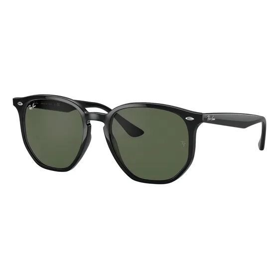 Anteojos de sol Ray-Ban I-Shape RB4306 talle Standard armazón gloss black y lente green