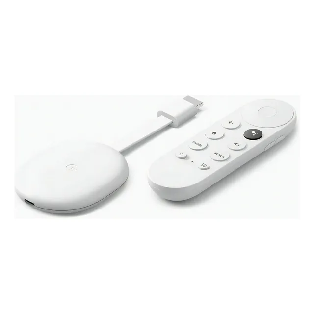 Google Chromecast 4 generación con Google TV blanco