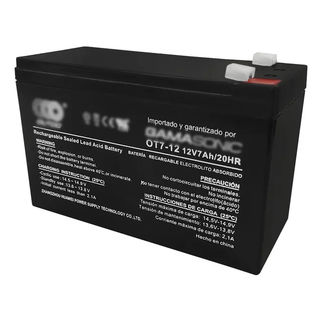 Batería12v 7ah Recargable Ups Boyeros Autitos Financiación