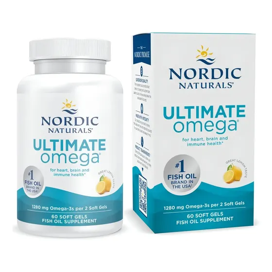 Ultimate Omega Nordic Naturals 60 Caps Blandas Limón | Cuotas sin interés