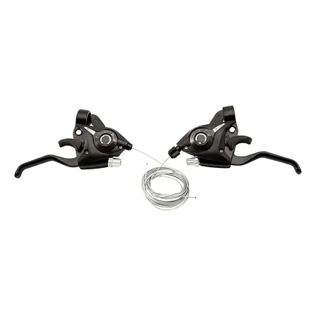 Alavanca de Câmbio Paco Rapid Fire 24v Maçaneta Bike 3x8