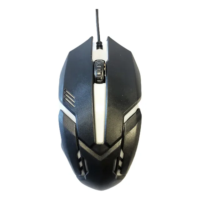 Mouse Gamer Ergonómico Usb Periférico Pc 1600 Dpi Óptico