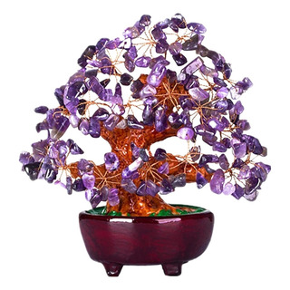 Mini Cristal Dinheiro Árvore Bonsai Estilo Feng Shui Mini Cristal Dinheiro Árvore Bonsai Estilo Feng Shui