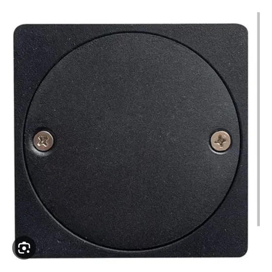 Fp Centro Piso Tapa Ciega Dark 10x10