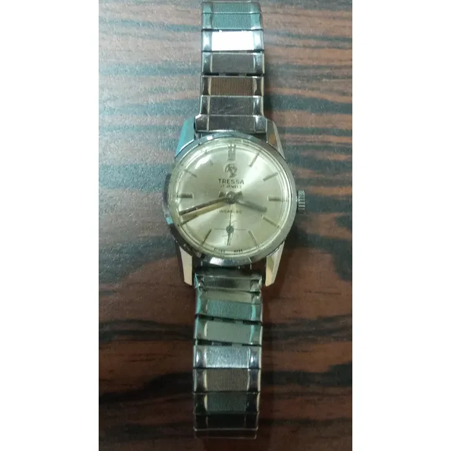 Reloj De Pulsera Tressa Incabloc Dama 17 Jewels