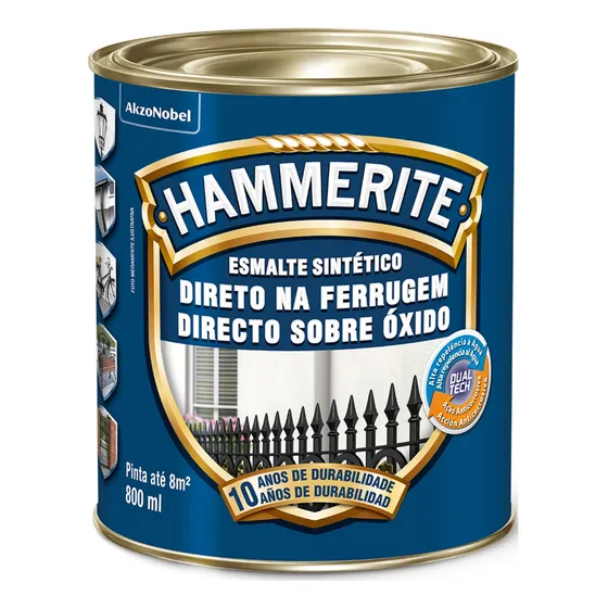 Esmalte Hammerite 0,8l Coral - Escolha A Sua Cor