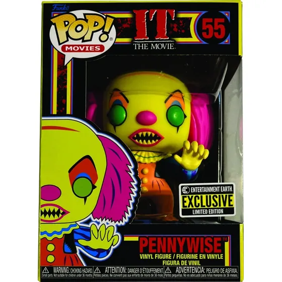 Funko Pop It Terror Exclusive Original 55 Fluorescente 