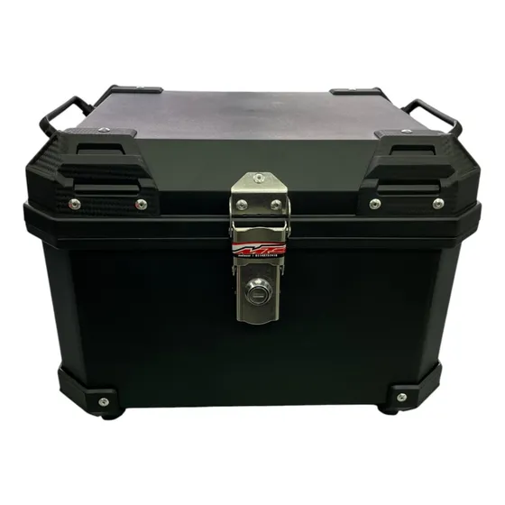 Baul Moto Top Case 45 L Portacascos Respaldo Base Moto Sur