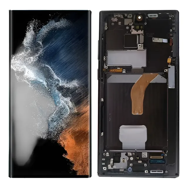 Modulo Para Samsung S22 Ultra S908. Pantalla Oled C/ Marco