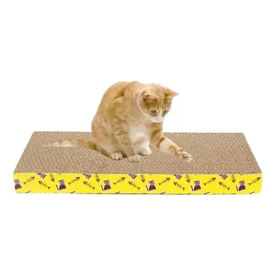 2 Rascadores Rascador De Gatos Rascador Gato Rascador Carton Color Marrón claro