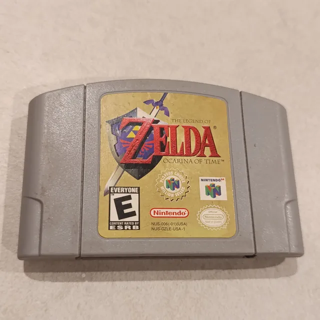 N64 Juego Zelda Ocarina Of Time Nintendo 64 Americano Orig