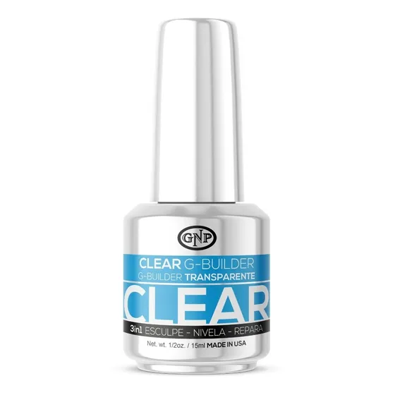 Gel G-builder Transparente 15ml. Color TRANSPARENTE / CLEAR