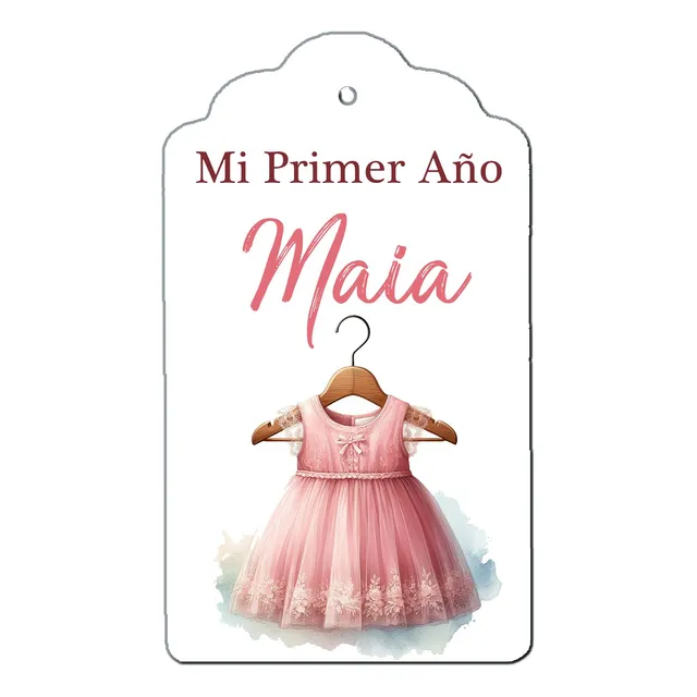 Tags Etiquetas Personalizadas  Souvenir Primer Añito X10