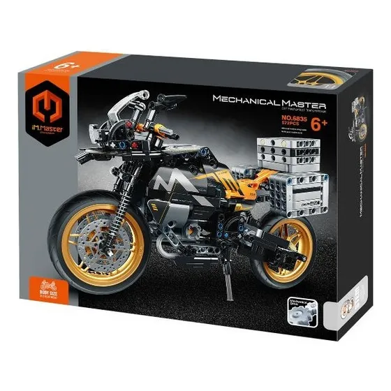Immaster Moto A Friccion 572 Piezas Bloques P/armar Ft149 Versión Del Personaje Motocicleta