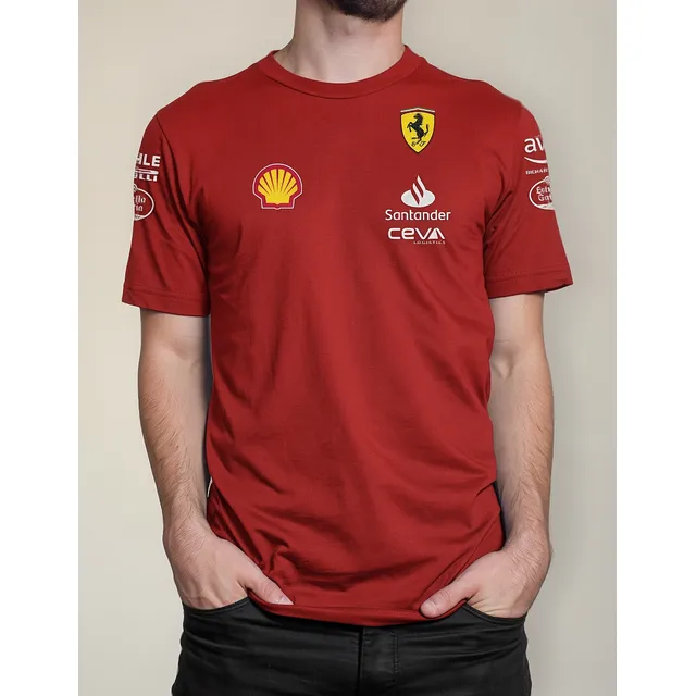 Polera Scuderia Ferrari 2023 Team + Tazón