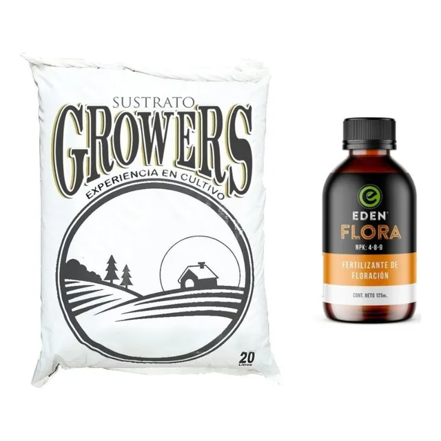  Growers Original 20lt. Eden Flora 125 Ml.