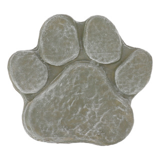 Piedra Conmemorativa Para Mascotas Con Huella De Pata De Per Piedra Conmemorativa Para Mascotas Con Huella De Pata De Per