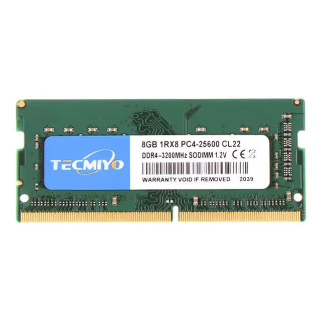 Memoria RAM DDR4 8gb 3200 mhz Tecmiyo 25600 sodim