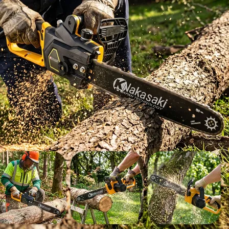 Motosserra Elétrica K Nakasaki 2300w Sabre 16pol 7000rpm Amarelo 110v