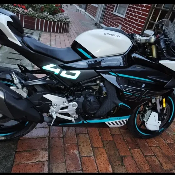 Cf Moto 450 Sr 2024 / Blanco Nebulosa